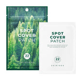 SKIN1004 Tea Trica Spot Cover Patch, Spot Patches for Blemish Prone Skin, Clear Hydrocolloid Pimple Patches for Face, Invisible Spot Stickers for Blemish Marks, Soothing Korean Skin Care, 22 Count