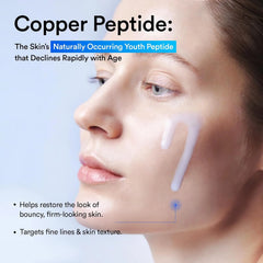 Abib Copper Peptide Serum Bouncing Drop – GHK-Cu Peptide, Argireline & Matrixyl Peptide Face Serum | Skin Texture & Hydration | Korean Skincare | 1.69 fl oz