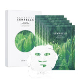 SKIN1004 Madagascar Centella Tea-Trica Relaxing Mask, Face Mask Skincare for Oily & Blemish Prone Skin, Soothing & Calming Relief Care for Sebum & Impurities, Korean Skin Care, 0.81 fl oz / 24ml * 5ea