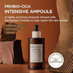 SKIN1004 Probio Cica Intensive Ampoule, Centella Serum for Face with Ceramide, Facial Serum for Nourishing & Soothing, Centella Ampoule for Skin Barrier Support, Korean Skin Care, 3.21fl.oz / 95ml