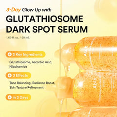 Abib Glutathiosome Dark Spot Serum Vita drop 1.69 fl.oz., Korean Skincare, Dark Spot, Hyperpigmentation Treatment, Lightweight, Hydrating Serum for Sensitive, Uneven Skin