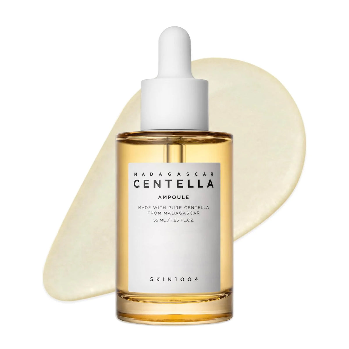 SKIN1004 [Hudson's Pick] Madagascar Centella Ampoule, Korean Face Serum with Centella Asiatica for Hydrating & Moisturizing, Soothing Facial Serum for Skin Balance, Korean Skin Care, 1.85 fl.oz, 55ml