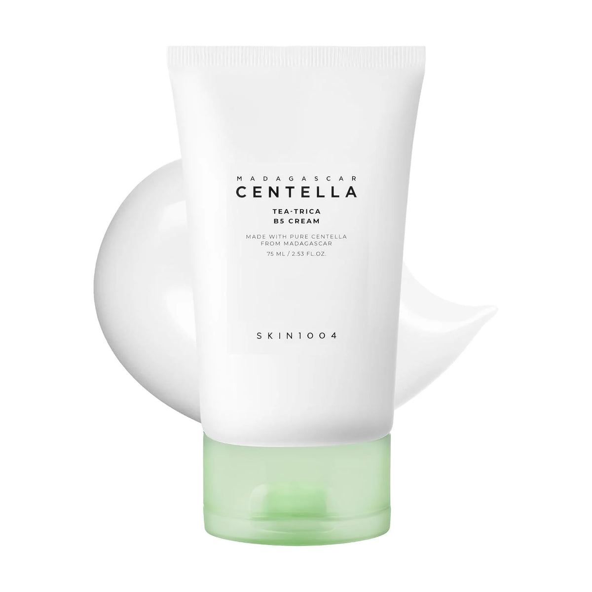 SKIN1004 Tea-Trica B5 Cream, Face Moisturizer with Centella Asiatica & Panthenol B5, Gel Moisturizer for Soothing & Hydrating, Cica Cream with Tea Tree & Centella, Korean Skin Care, 2.53 fl.oz / 75ml