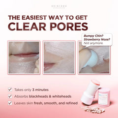 SKIN1004 [Hudson's Pick] Poremizing Quick Clay Stick Mask, Facial Clay Mask for Pores, Centella Clay Stick for Pore Minimizing, Pink Pore Mud Mask for Sebum Balance, Korean Skin Care, 0.95 oz / 27g
