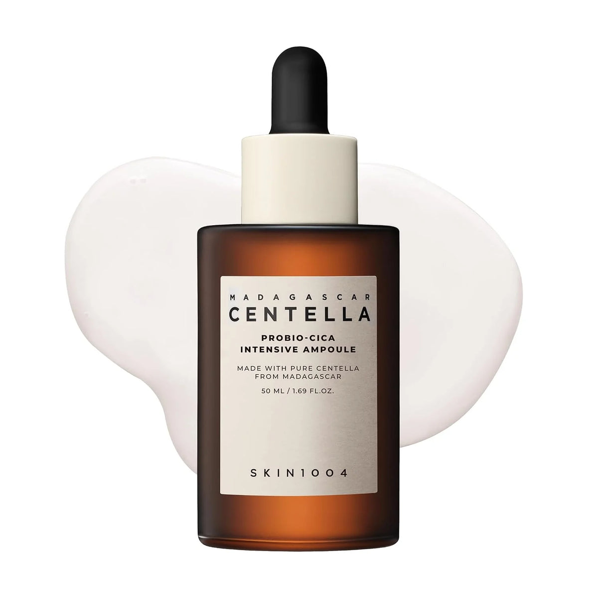 SKIN1004 Probio Cica Intensive Ampoule, Centella Serum for Face with Ceramide, Facial Serum for Nourishing & Soothing, Centella Ampoule for Skin Barrier Support, Korean Skin Care, 1.69fl.oz / 50ml