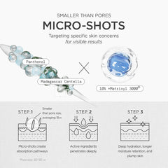 SKIN1004 Matrixyl 10% Boosting Shot Ampoule, Volufiline & Hyaluronic Acid Serum for Face, Spicule for Deep Hydration & Firming, Moisture Volume Care for Under Eye, Korean Skin Care, 1.01fl.oz / 30ml