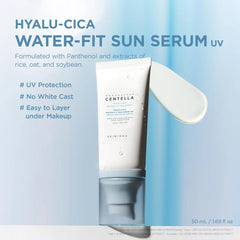 SKIN1004 Hyalu-Cica Water-Fit Sun Serum UV, SPF 50 Sunscreen, 1.69 fl.oz
