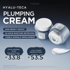 SKIN1004 Hyalu TECA Firming Cream, Face Moisturizer for Dewy, Plump Skin, Night Cream for Deep Hydration & Elasticity, Ceramide & Centella for Skin Barrier Support, Korean Skin Care, 1.01 fl.oz / 50ml