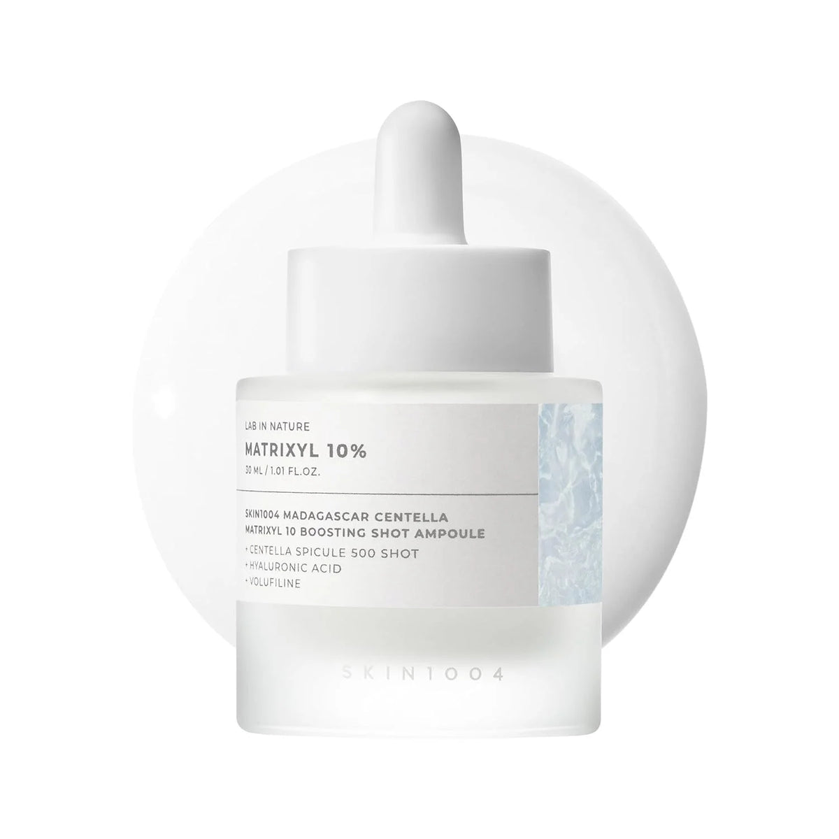 SKIN1004 Matrixyl 10% Boosting Shot Ampoule, Volufiline & Hyaluronic Acid Serum for Face, Spicule for Deep Hydration & Firming, Moisture Volume Care for Under Eye, Korean Skin Care, 1.01fl.oz / 30ml