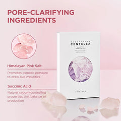 SKIN1004 Poremizing Clarifying Mask, Face Mask Skincare for Pore Elasticity, Pore Minimizer for face, Gentle Exfoliating Sheet Mask for Sebum & Impurities, Korean Skin Care, 0.77 fl oz / 23ml * 5ea