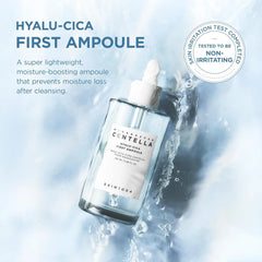 SKIN1004 Hyalu-Cica First Ampoule, Korean Serum for Face with Hyaluronic Acid & Centella, Facial Ampoule Serum for Deep Moisture, Lightweight Centella Ampoule, Korean Skin Care, 1.69 fl.oz /50ml