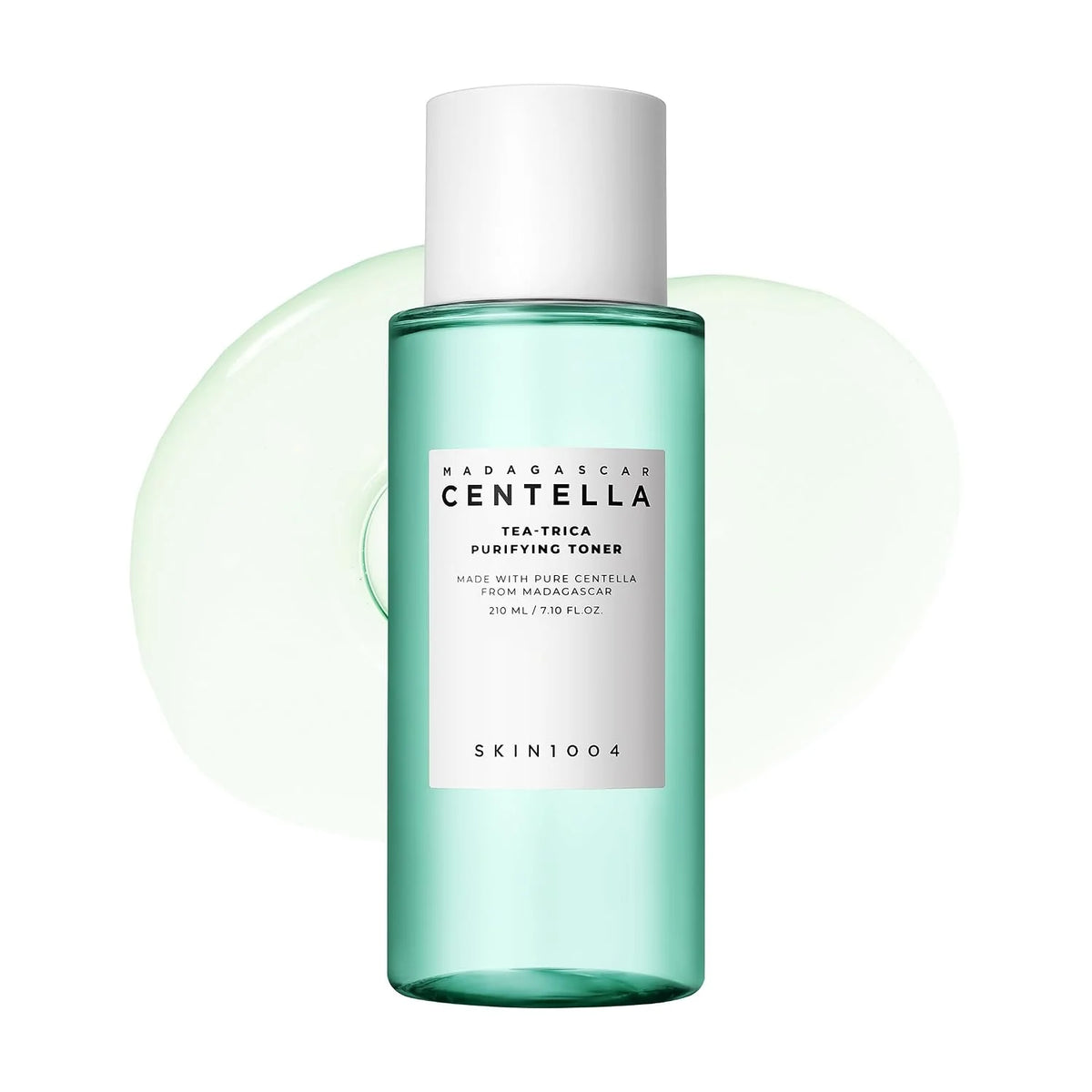 SKIN1004 Tea-Trica Purifying Toner, Korean Toner with Tea Tree & BHA, Centella Toner for Oil Balance & Hydration, Lightweight Astringent for Soothing & Refreshing, Korean Skin Care, 7.10 fl.oz / 210ml