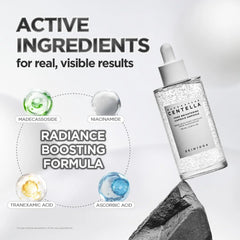 SKIN1004 Tone Balancing Capsule Ampoule, Niacinamide & Centella Serum for Face, Korean Hydrating Facial Serum to Help Balance Uneven Skin Tone with Tranexamic Acid, Korean Skincare, 1.69 fl oz / 50 ml