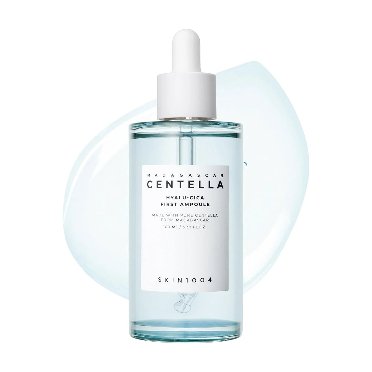 SKIN1004 Hyalu-Cica First Ampoule, Korean Serum for Face with Hyaluronic Acid & Centella, Facial Ampoule Serum for Deep Moisture, Lightweight Centella Ampoule, Korean Skin Care, 3.38 fl.oz / 100ml
