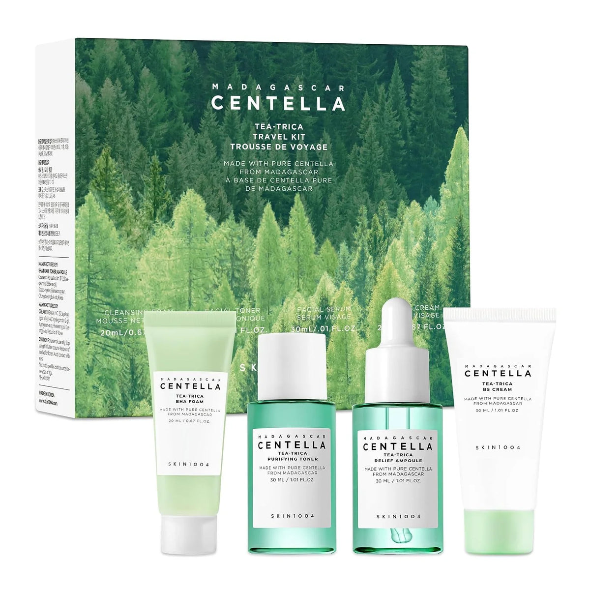 SKIN1004 Madagascar Centella Tea-Trica Travel Kit