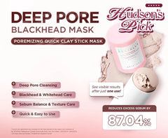 SKIN1004 [Hudson's Pick] Poremizing Quick Clay Stick Mask, Facial Clay Mask for Pores, Centella Clay Stick for Pore Minimizing, Pink Pore Mud Mask for Sebum Balance, Korean Skin Care, 0.95 oz / 27g