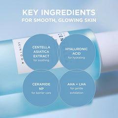 SKIN1004 Hyalu-Cica Balancing Toner, Korean Toner for Deep Hydration with Hyaluronic Acid, Centella Essence for Soothing care, Gentle Exfoliating for Skin Firming, Korean Skin Care, 7.10 fl.oz / 210ml